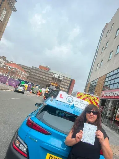 Ifatt holding driving test certificate